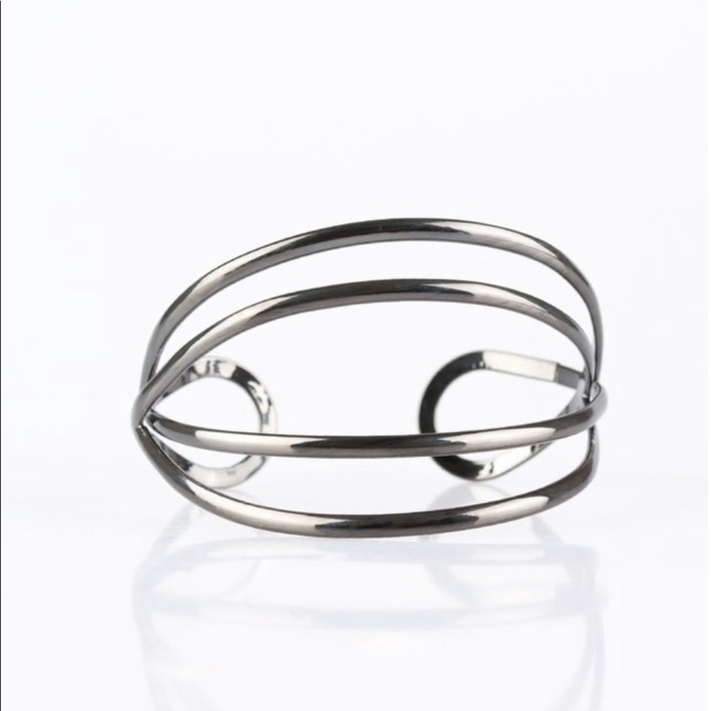 Silver Bar Bangle